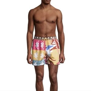 Kappa Graphix Tropical Swim Trunks L